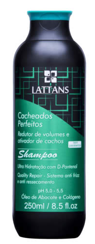 Cachos perfeitos com produtos Lattans