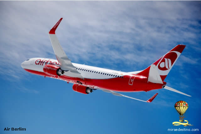   Air Berlin reserva sua poltrona por até 72 horas