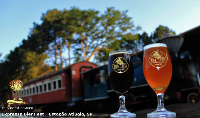 Acontece de 21 a 23 de abril a 4 Edição do Expresso Bier Fest na Estação Atibaia, interior de São Paulo