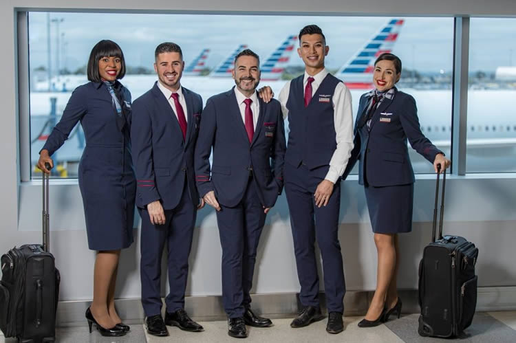 American Airlines Lands End Uniforme