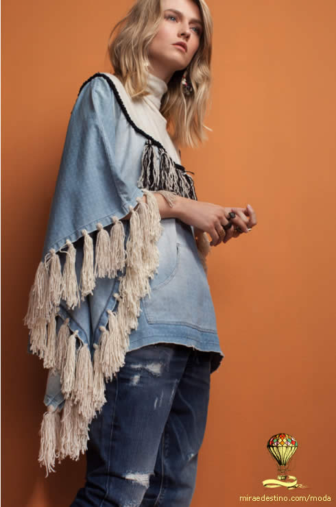 Vicunha Textil - Estilo Native American inspira tendência folk no jeanswear