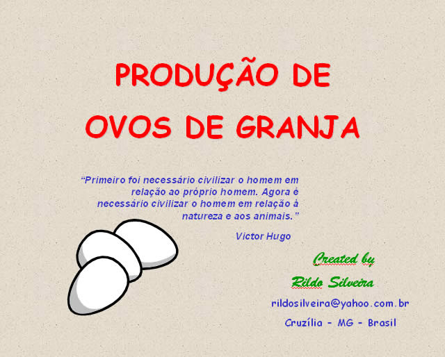 Produção de Ovos de Granja