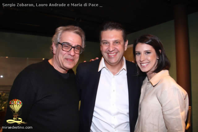 Sergio Zobaran, Lauro Andrade e Maria di Pace