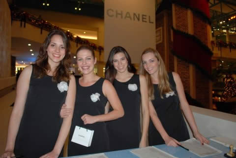 Chanel - inauguração de loja no Shopping Iguatemí