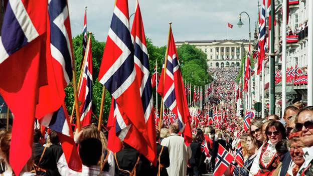 As celebrações de 17 de maio na Noruega