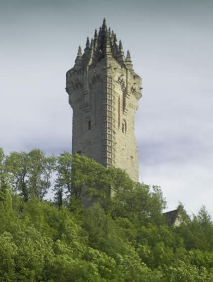 Observe a deslumbrante paisagem do National Wallace Monument - Mira & Destino - www.miraedestino.com